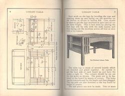 Furniture plans - Mission style