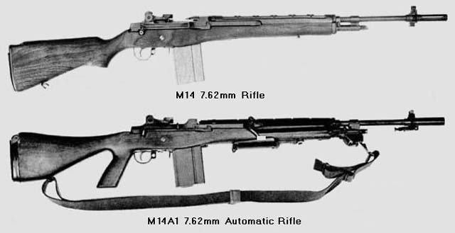 M14  and  M14A1